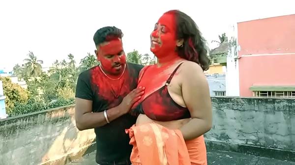 दुगो भाभी के साथ ग्रुप सेक्स