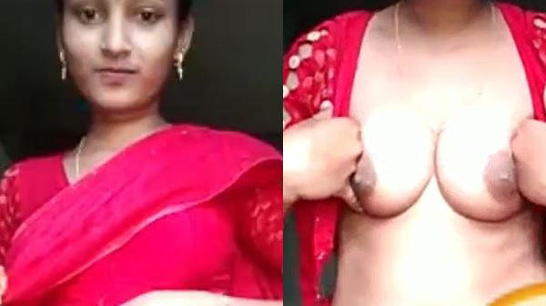 विडियो कॉल पर भाभी आपन चूची देखावत बारी