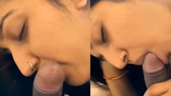 बहन आपन भाई के कड़क मुसल लंड चुसत बारी