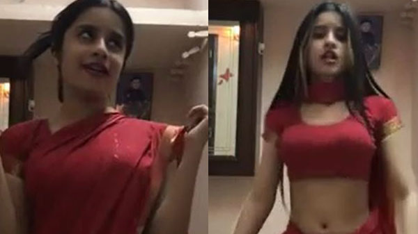 साड़ी पहनी देसी लड़की के मुजरा विडियो