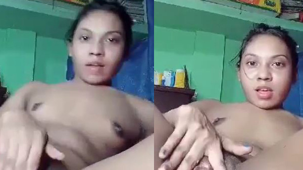 इंडियन हॉट गर्ल बुर रगड़ के मजा लेत बारी