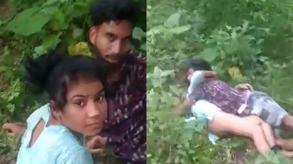 लड़का लड़की खेत में सेक्स करते हुए पकड़ा गईल