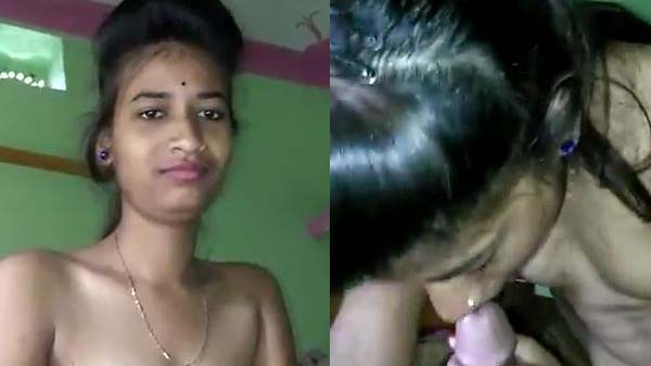 देहाती गर्ल संध्या ब्लोजॉब देत बारी