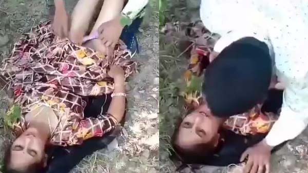 खेत में देसी पड़ोसन के चूत चोदाई