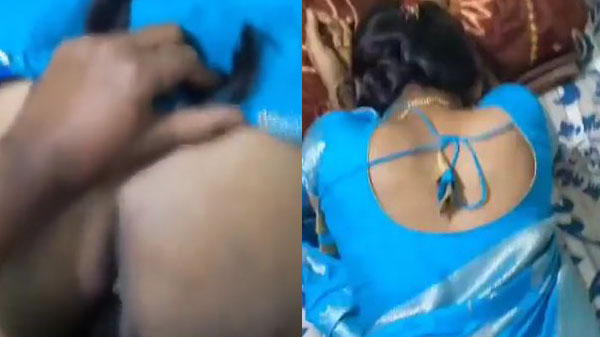 ब्लू साड़ी वाली भाभी के मस्त चोदाई