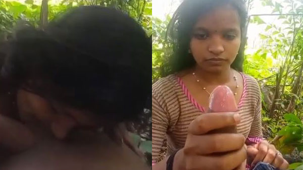 खुला खेत में देहाती लड़की लंड चुसत बारी