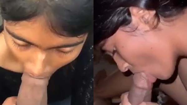 डीप ब्लोजॉब देत बारी देसी हॉट लड़की
