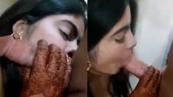 शादीशुदा लड़की मरद के लंड चुसत बारी