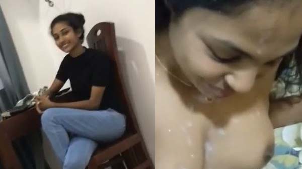 बिहारी लड़की के चोद के शरीर पर वीर्य गिरा देलन बॉयफ्रेंड