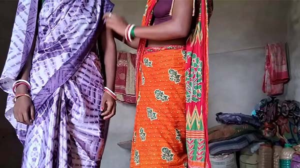मेहरारू और साली के चोदाई करत बारन मरद