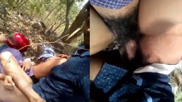 जंगल में कॉलेज गर्ल के झांट वाला बुर के चोदाई