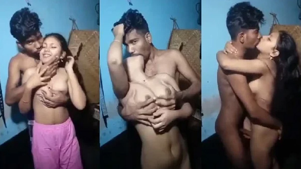 देहाती जोड़ा मस्ती में सेक्स करत बा