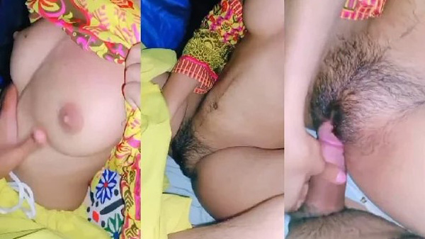 लंड पकड़ के चोदवा लेली देसी लड़की