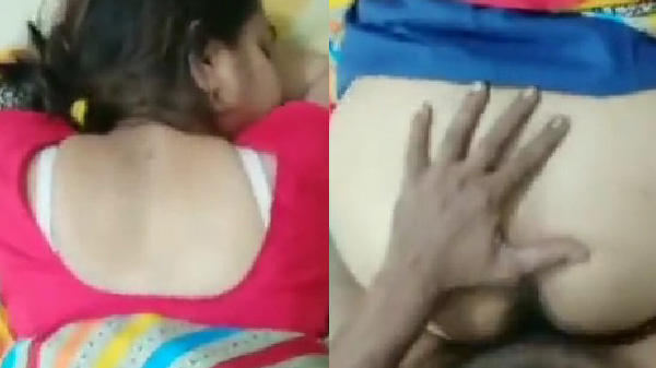 देहाती भाभी के साड़ी उठा के डॉगी स्टाइल चुदाई