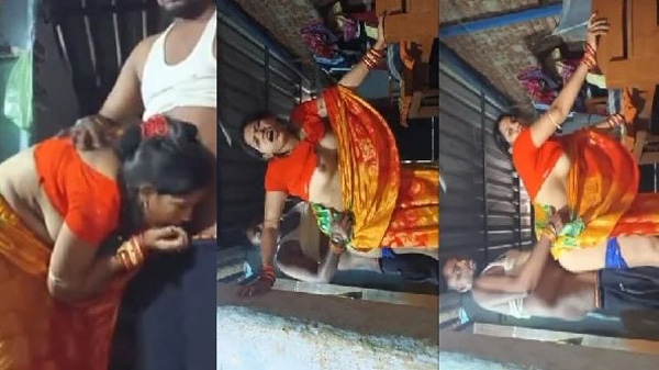 देहाती भाभी लंड चूस के डॉगी स्टाइल में चोदवा लेली
