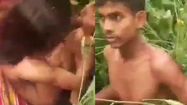 खेत में देसी लड़की सेक्स करते हुए पकड़ा गईली