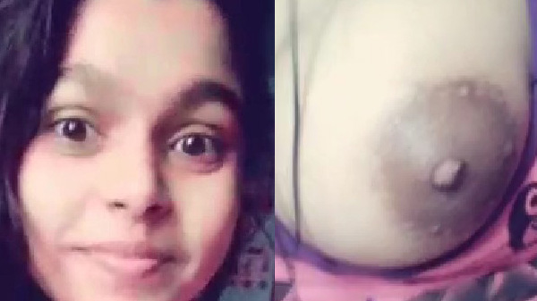खूबसूरत लड़की नीता आपन बूब्स देखावत बारी