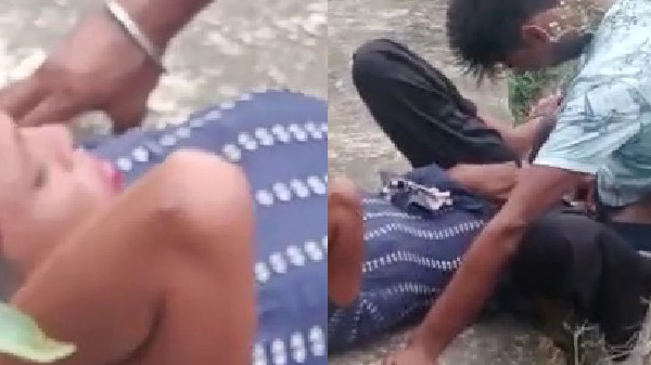आउटडोर में देहाती लड़की के चुदाई के एमएमएस