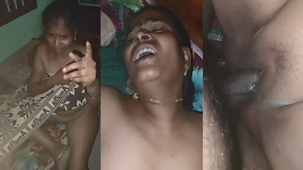 देहाती चाची के पड़ोसी लड़का चोदत बारन