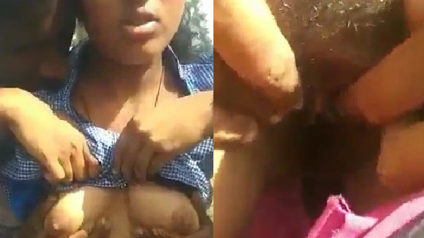 दोस्त के सामने प्रेमिका के चुदाई आउटडोर में